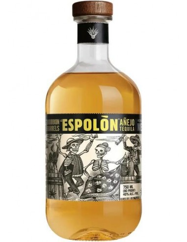 Tequila espolon cl70 anejo bourbon