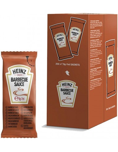 Heinz salsa barbecue ml7x250 bustine box