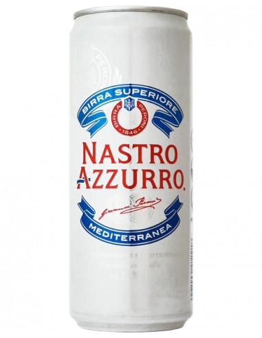 Birra nastro azzurro cl33x24 lattina