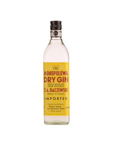 Gin monopolowa baczewski dry cl70