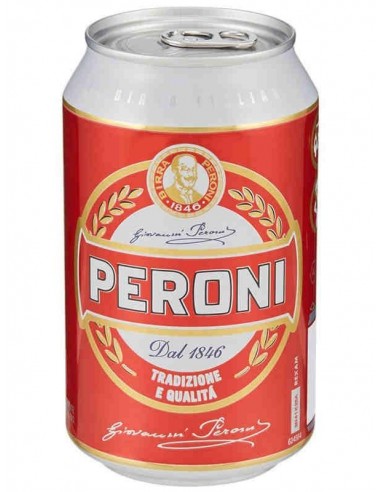 Birra peroni cl33x24 lattina