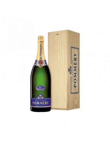 Champagne pommery cl150royal brut legno