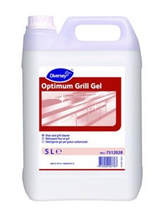 DIVERSEY OPTIMUM GRILL GEL 5LT DETERGENTE GEL PER GRASSI