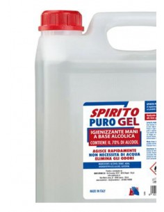 Gel igienizzante cosmetico ricarica lt.5