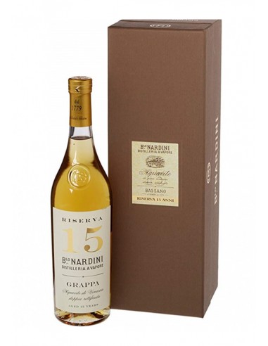 Nardini grappa cl35 riserva 15 anni