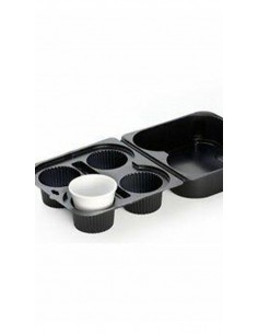 Contenitore + cop. caffe  x4 bicch. 60pz