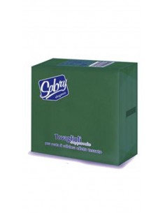 Sabry tovaglioli elegance 25x25 verde foresta
