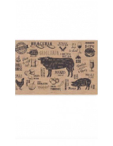 Airwave tovaglietta cm30x48 pz400 bbq