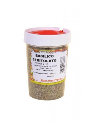 Pezzella basilico barattolo gr.30