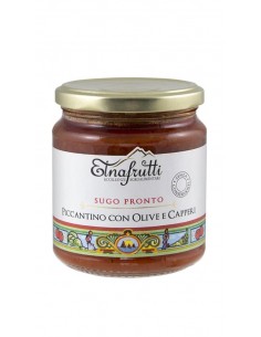 Etnafrutti sugo gr280 olive e capperi