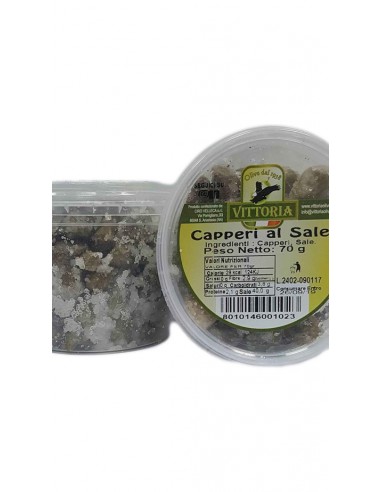Vittoria capperi gr70 al sale