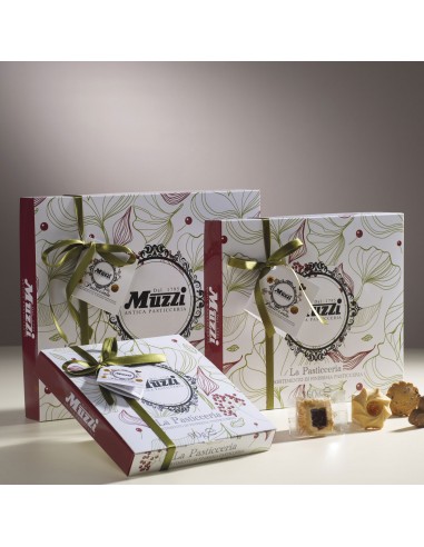 Muzzi scatola regalo fiori gr360 pasticceria...