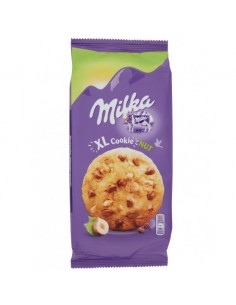 Milka biscotti gr180 xl cookies xl nut