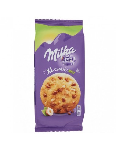 Milka biscotti gr180 xl cookies xl nut