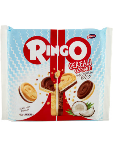 Pavesi ringo cereali e cocco gr.156