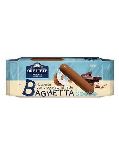 Ore liete pasticceria gr100 baghetta cocco/latte