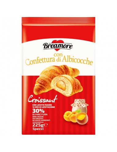 Breamore croissant gr225 pz5 albicocca