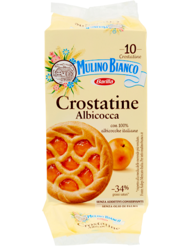 Mulino bianco crostatina gr240 albicocca 6pz