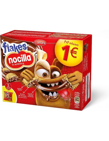 Cuetara flakes cioco crema nocciola gr.105