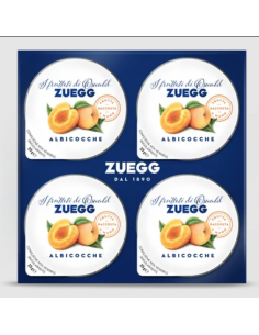 Zuegg monoporzione gr25x4 albicocca