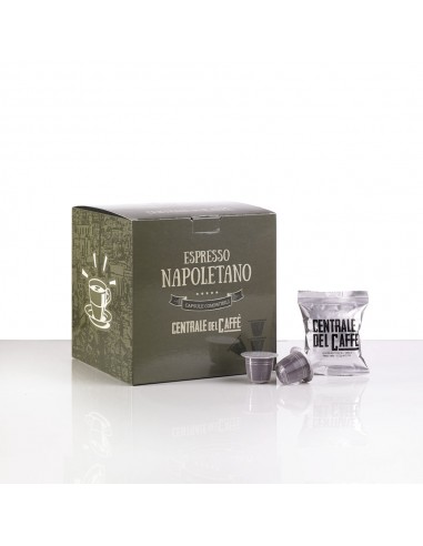Nero napoletano box 25+5 capsule nespresso