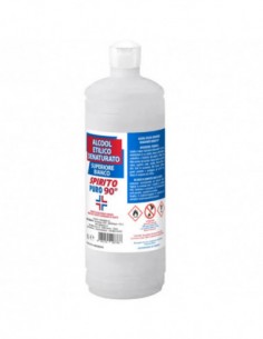 SPIRITO PURO 90? ALCOOLLT1 ETILICO DENATURATO