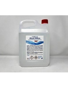 SPIRITO PURO 90? ALCOOLLT5 ETILICO DENATURATO
