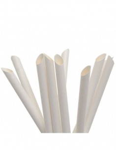 ALFA BIO CANNUCCE CARTAPZ100 10X200MM BIANCO