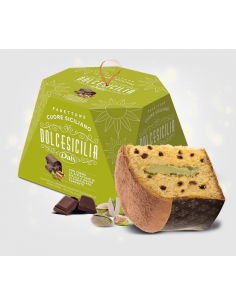 DAIS PANETTONE GR750 CUORE SICILIANO PISTACCHIO