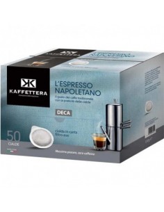 Kaffettera cialde 50 decaffeinato