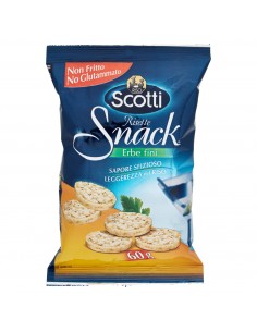 Scotti riso snack gr60 erbe fini