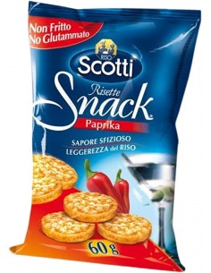Scotti riso snack gr60 paprika