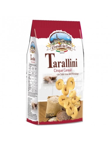 Tarallini 5 cereali gr.250