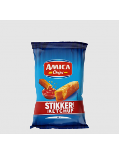 PATATINE AMICA CHIPS STIKKER KETCHUP 3D GR40X24PZ