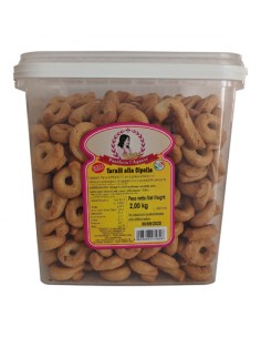 Puglialimentari taralli kg2 cipolla secchio