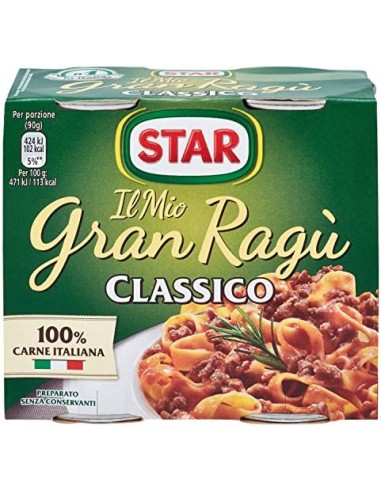 Star ragu gr180x2 extrag.carne italiana