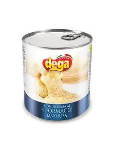 Dega salsa gr540 ai 4 formaggi vetro
