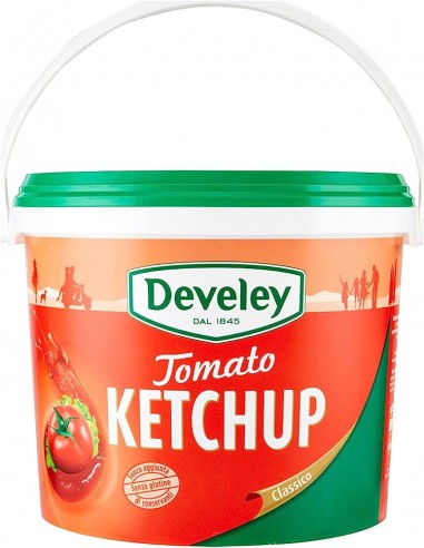 Develey ketchup lt5 secchio
