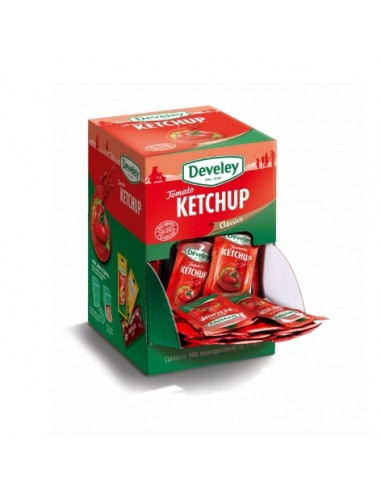 Develey box ketchup ml15 100 bustine