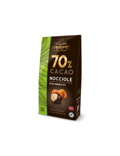 Crispo nocciole gr130 ciocc.fondente 70%