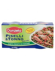 Donzela tonno & piselli gr160x2