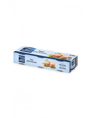 Mare buono tonno gr80x3 olio girasole