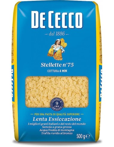 De cecco pasta gr500 n075 stellette