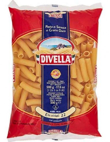 Divella pasta sp bronzo gr500 n22 elicoidali