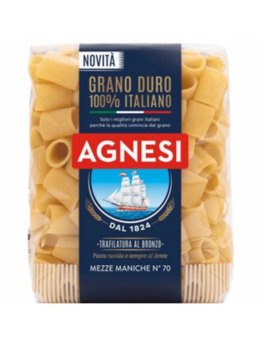 Agnesi pasta gr500 mezze maniche
