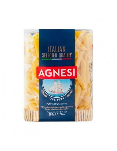 Agnesi pasta gr500 pennette rigate