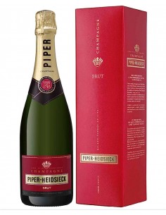 Champagne piper brut ast.2bt cl75
