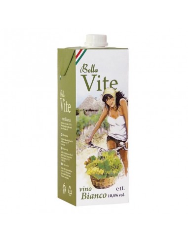 Bella vite vino lt1 bianco brik