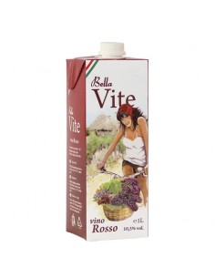 Bella vite vino lt1 rosso brik
