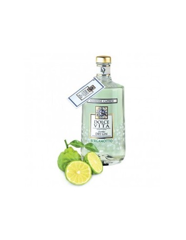 Gin dolce vita cl100  giardini capresi  bergamotto